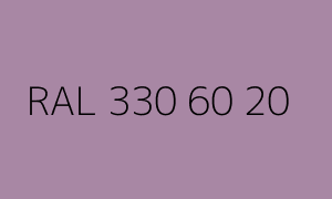 Color RAL 330 60 20