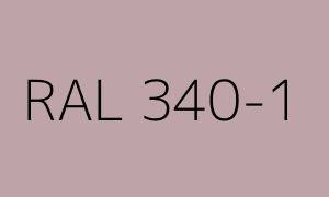 Color RAL 340-1