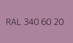 Color RAL 340 60 20