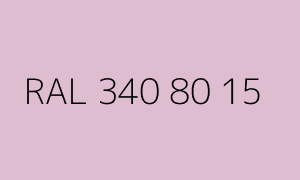 Color RAL 340 80 15