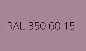 Color RAL 350 60 15