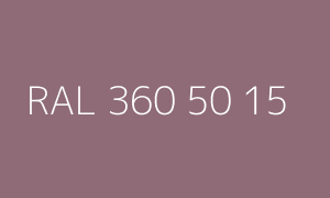 Color RAL 360 50 15