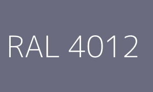 Color RAL 4012
