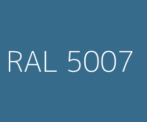 Color RAL 5007 BRILLIANT BLUE