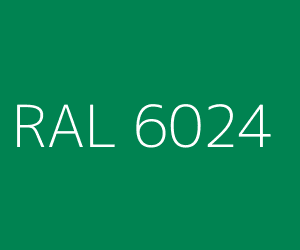 Color RAL 6024 TRAFFIC GREEN