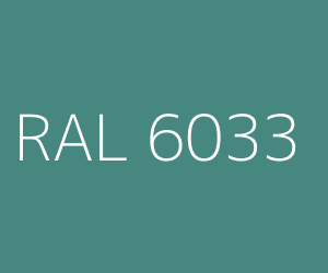 Color RAL 6033 MINT TURQUOISE