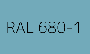 Color RAL 680-1