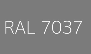 Color RAL 7037