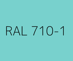 Color RAL 710-1 