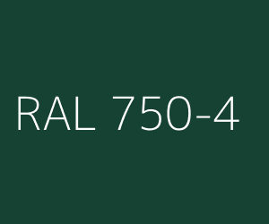Color RAL 750-4 