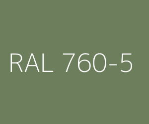 Color RAL 760-5 