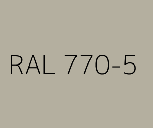 Color RAL 770-5 