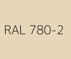 Color RAL 780-2 