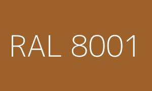 Color RAL 8001