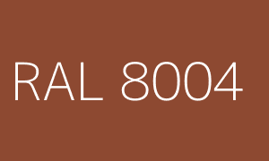 Color RAL 8004