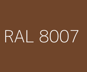 Color RAL 8007 FAWN BROWN