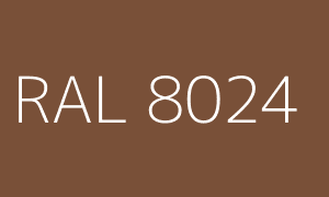 Color RAL 8024