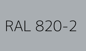 Color RAL 820-2