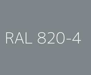 Color RAL 820-4 
