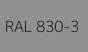 Color RAL 830-3