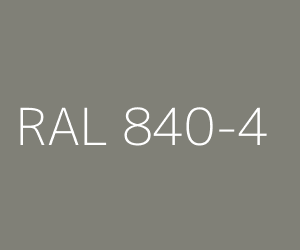 Color RAL 840-4 