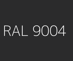 Color RAL 9004 SIGNAL BLACK