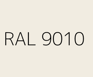 Color RAL 9010 PURE WHITE