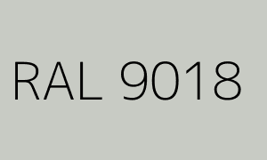 Color RAL 9018